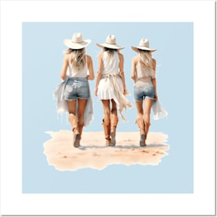 Coastal Cowgirls Posters and Art